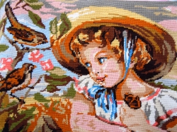 Shoulder bag girl hat