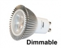 led spot gu10 5W warm wit DIMBAAR - nieuw !