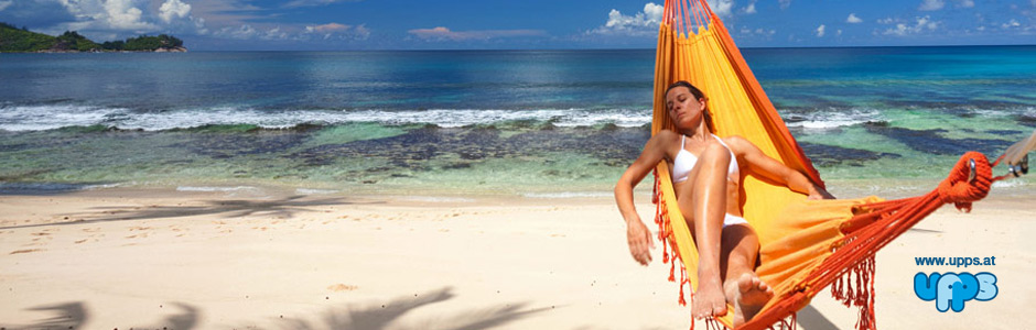 Aber vorher geht’s ab in den Urlaub - mit UPPS!