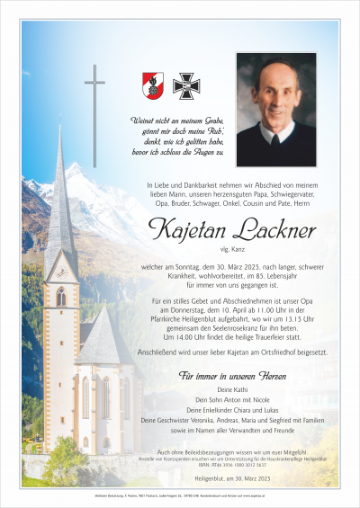 Kajetan Lackner