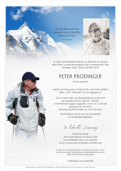 Peter Prodinger