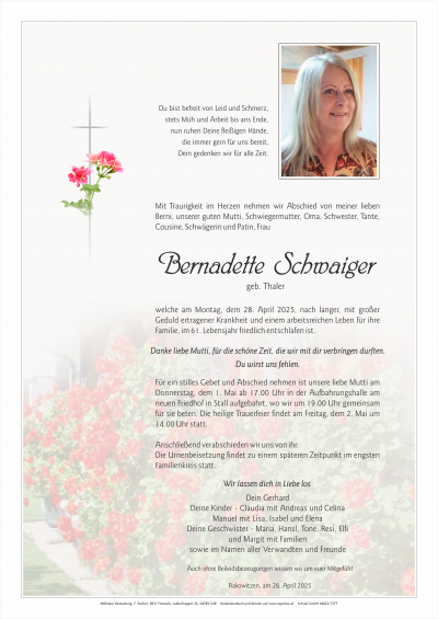 Bernadette Schwaiger
