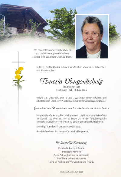 Theresia Obergantschnig