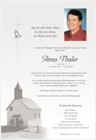 Anna Thaler