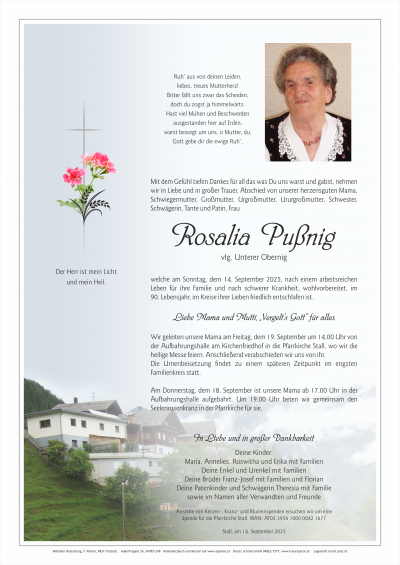 Rosalia Pußnig
