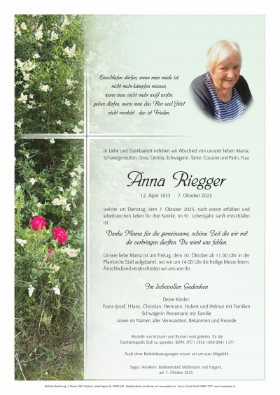 Anna Riegger