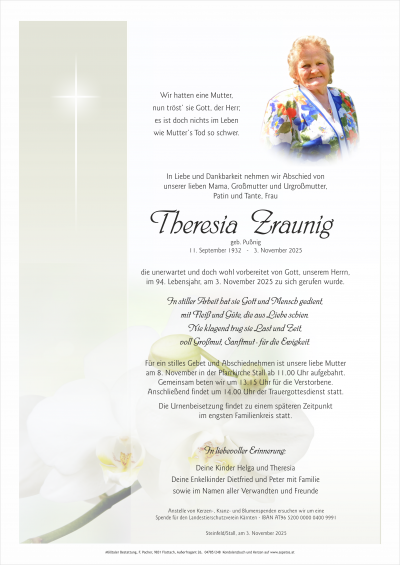 Theresia Zraunig