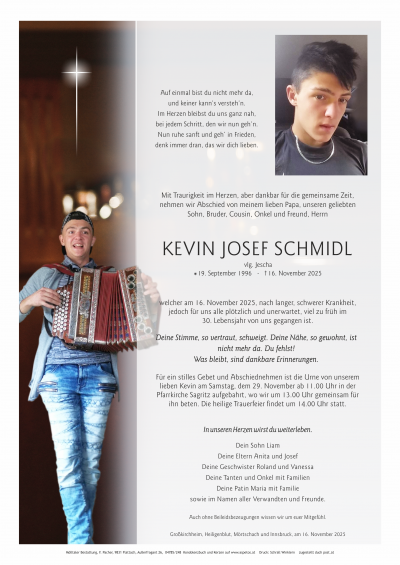 Kevin Josef Schmidl