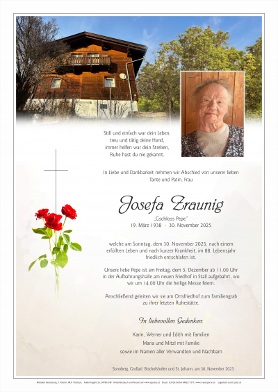Josefa Zraunig