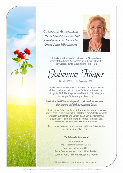 Johanna Rieger