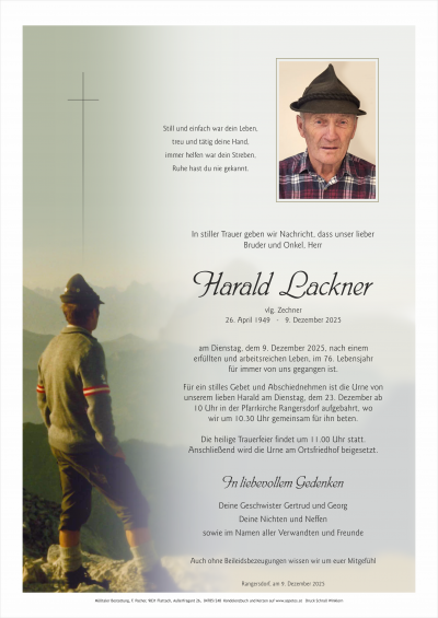 Harald Lackner