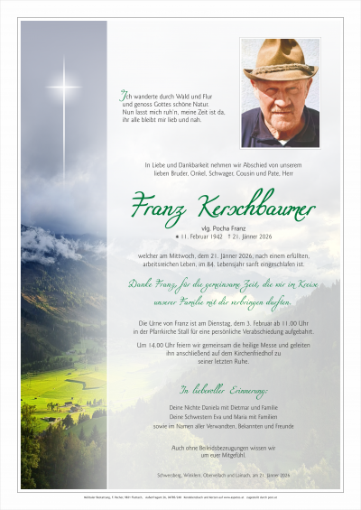 Franz Kerschbaumer