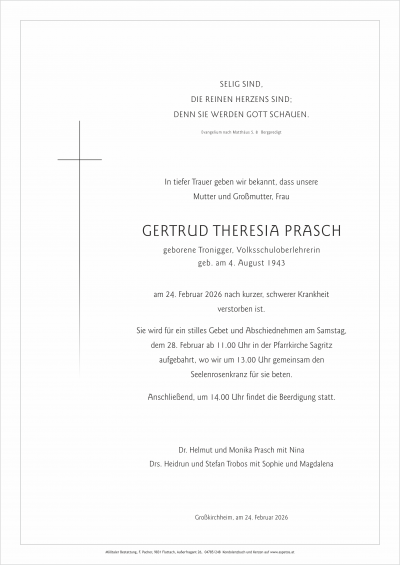 Gertrud Theresia Prasch