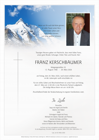 Franz Kerschbaumer