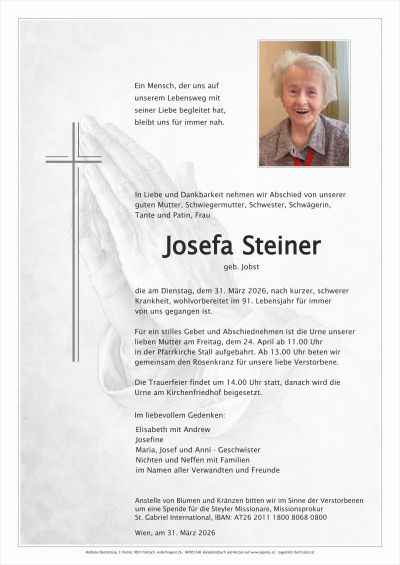 Josefa Steiner