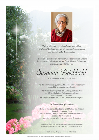 Susanna Reichhold