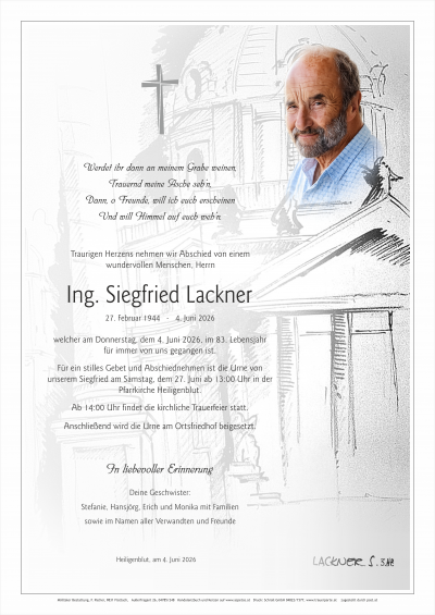 Ing. Siegfried Lackner