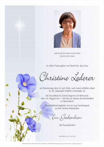 Christine Lederer